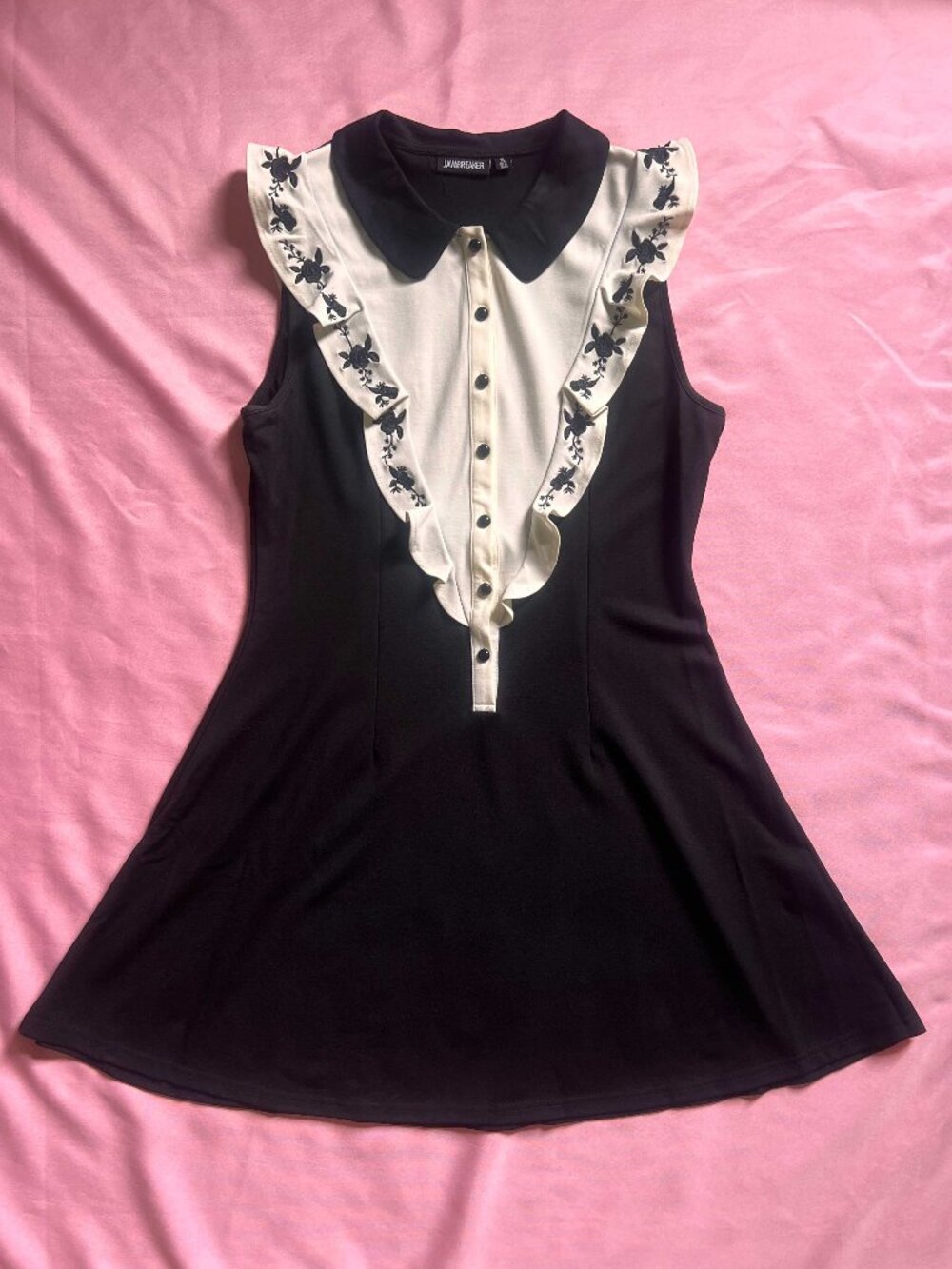 Retro A-line Western Mini Dress